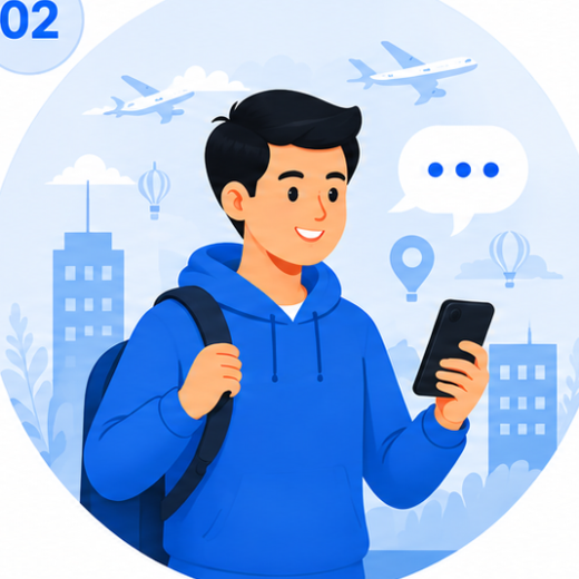 Intermediate learning illustration